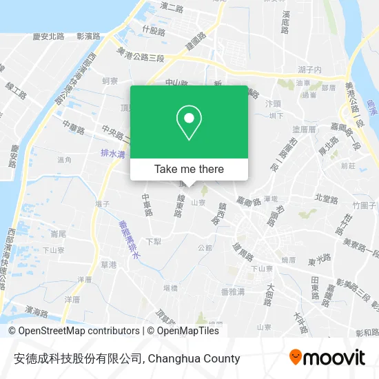 安德成科技股份有限公司地圖