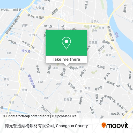 德元營造結構鋼材有限公司 map