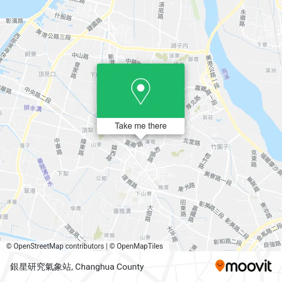 銀星研究氣象站 map