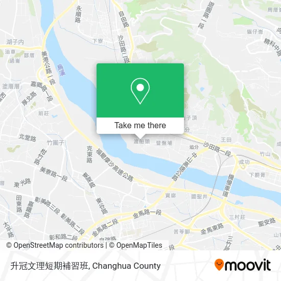 升冠文理短期補習班 map