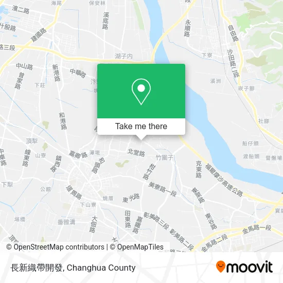 長新織帶開發 map