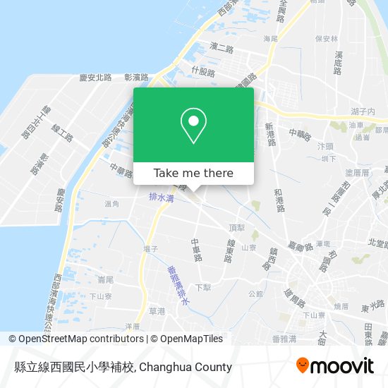 縣立線西國民小學補校 map