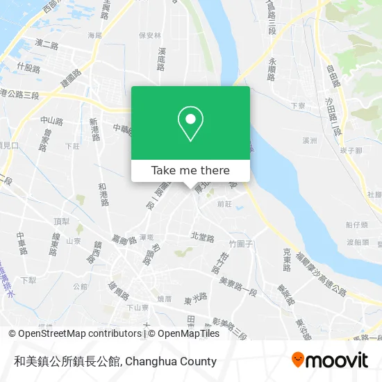和美鎮公所鎮長公館地圖