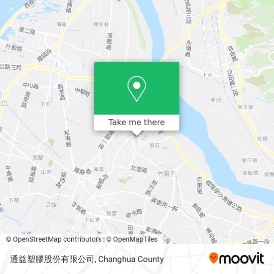 通益塑膠股份有限公司地圖