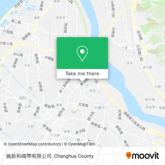 施新和織帶有限公司地圖