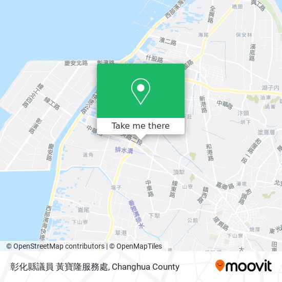 彰化縣議員 黃寶隆服務處 map