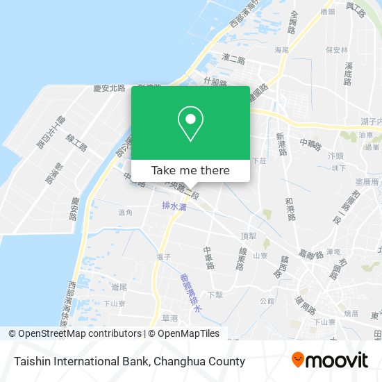 Taishin International Bank map