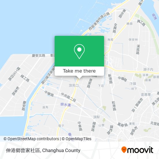 伸港鄉曾家社區 map