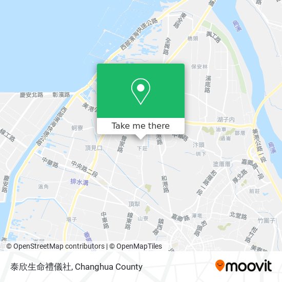 泰欣生命禮儀社 map