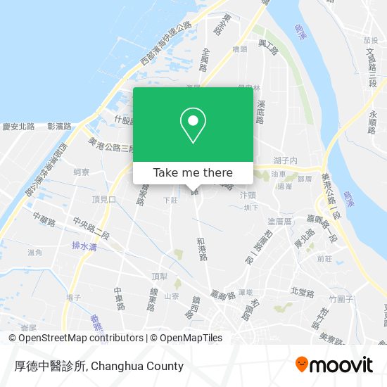 厚德中醫診所地圖