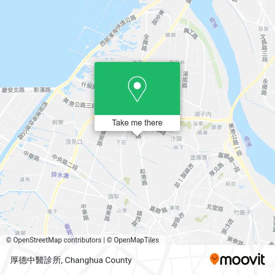 厚德中醫診所地圖