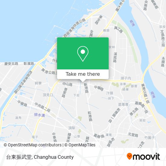 台東振武堂地圖