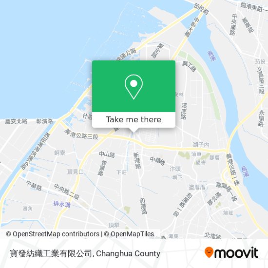 寶發紡織工業有限公司 map