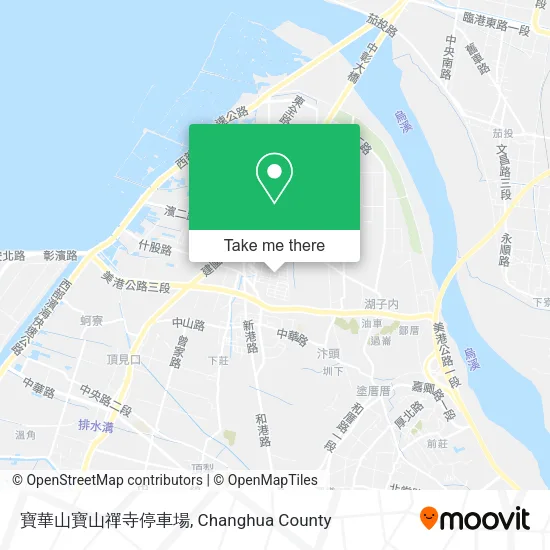 寶華山寶山禪寺停車場 map