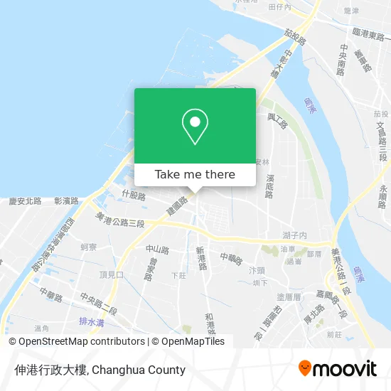 伸港行政大樓地圖