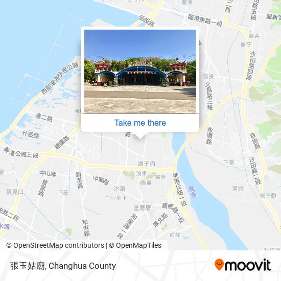 張玉姑廟 map