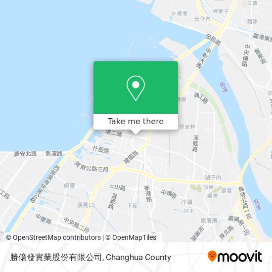 勝億發實業股份有限公司地圖