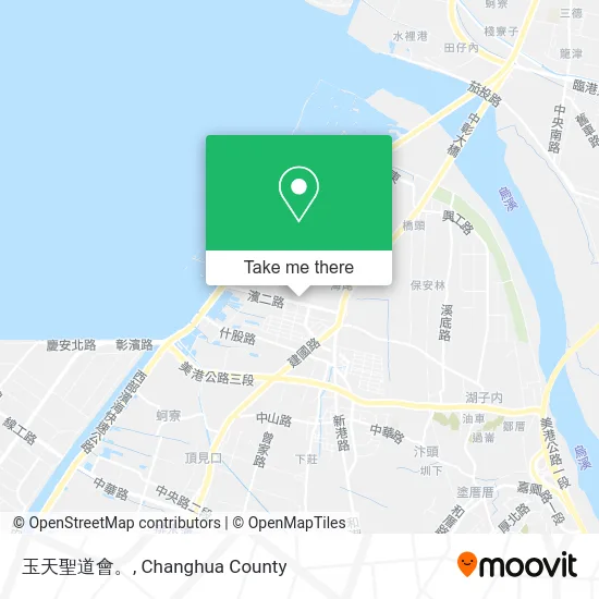 玉天聖道會。 map