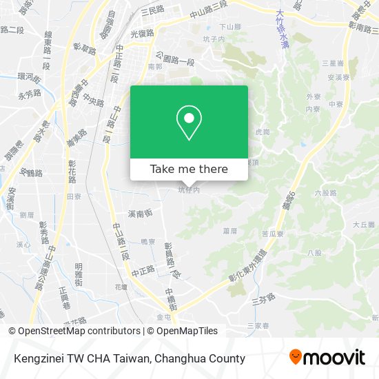 Kengzinei TW CHA Taiwan地圖