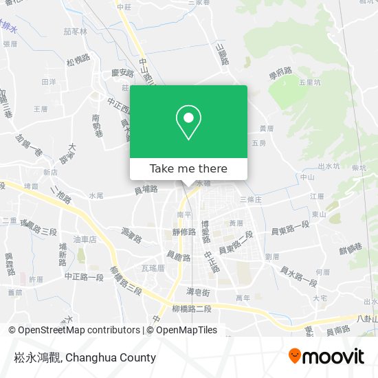 崧永鴻觀 map