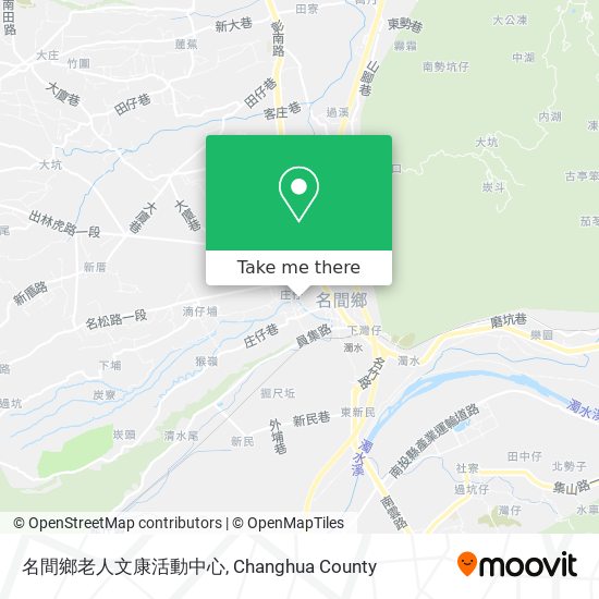 名間鄉老人文康活動中心 map