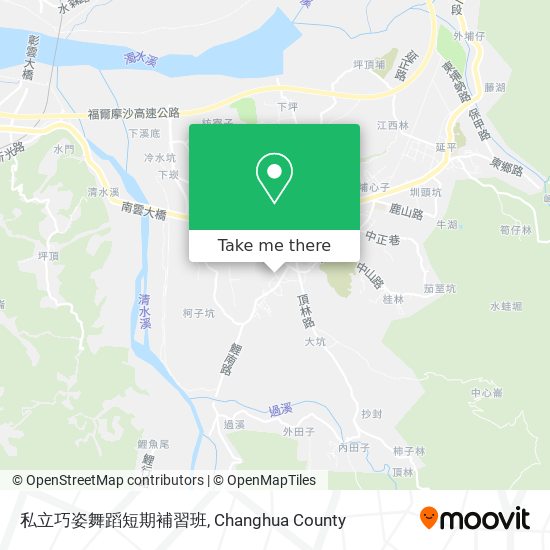 私立巧姿舞蹈短期補習班 map
