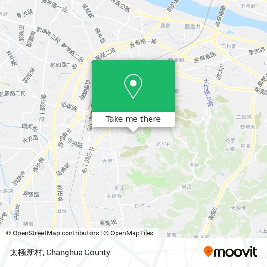 太極新村地圖