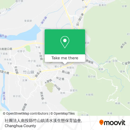 社團法人南投縣竹山鎮清水溪生態保育協會 map