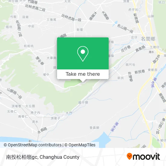 南投松柏嶺gc地圖