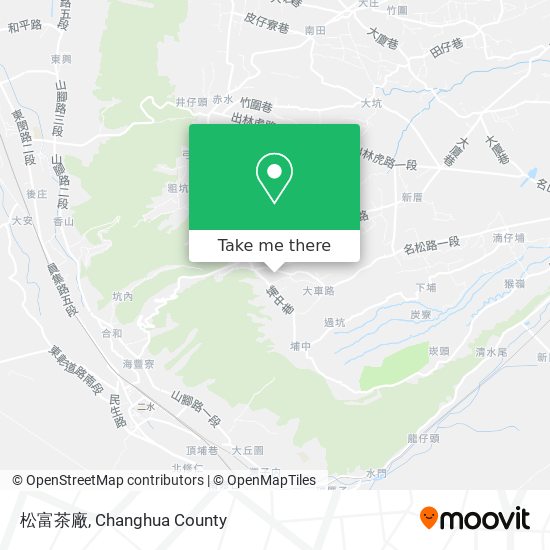 松富茶廠 map