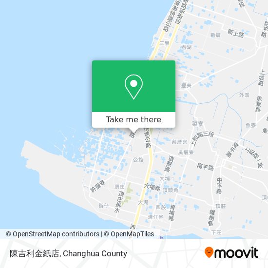 陳吉利金紙店 map