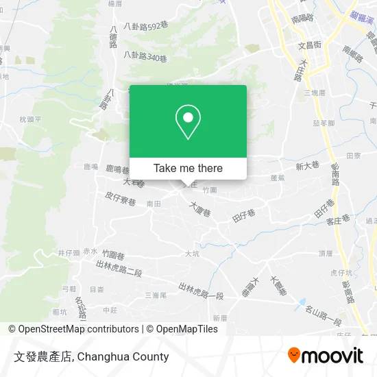 文發農產店地圖