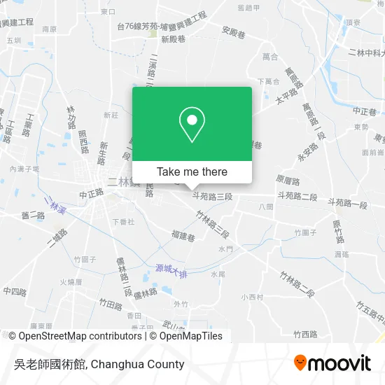 吳老師國術館 map