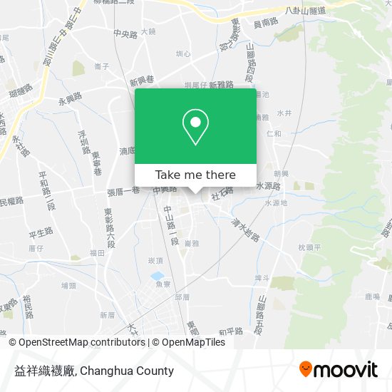 益祥織襪廠 map
