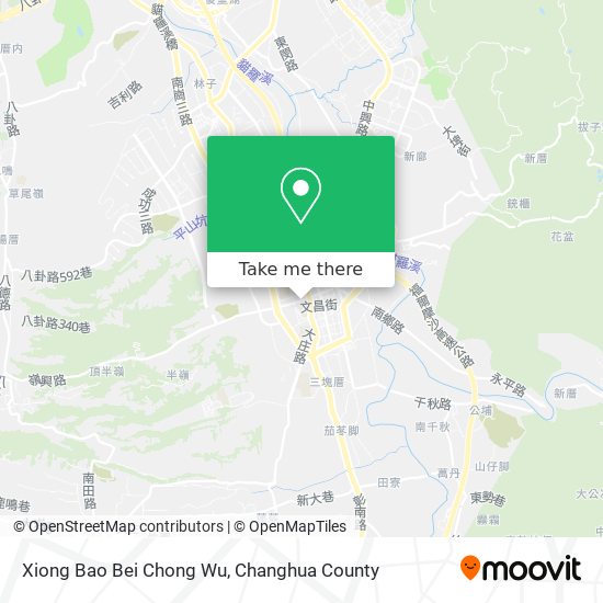 Xiong Bao Bei Chong Wu map