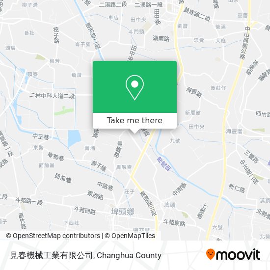 見春機械工業有限公司 map