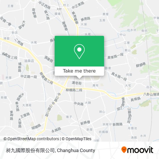 昶九國際股份有限公司 map