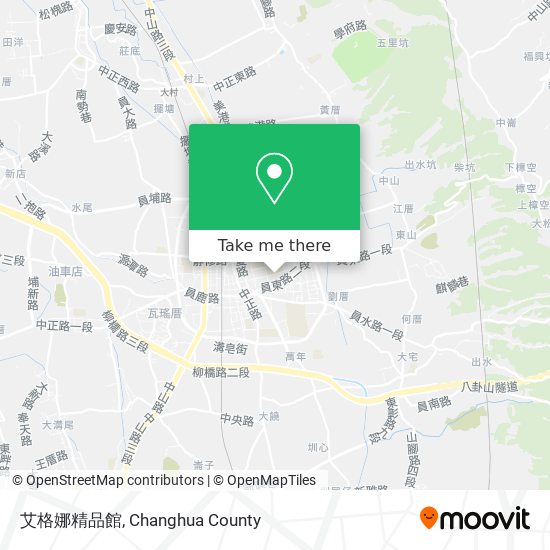 艾格娜精品館地圖