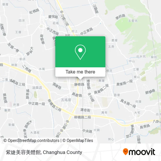 紫婕美容美體館地圖