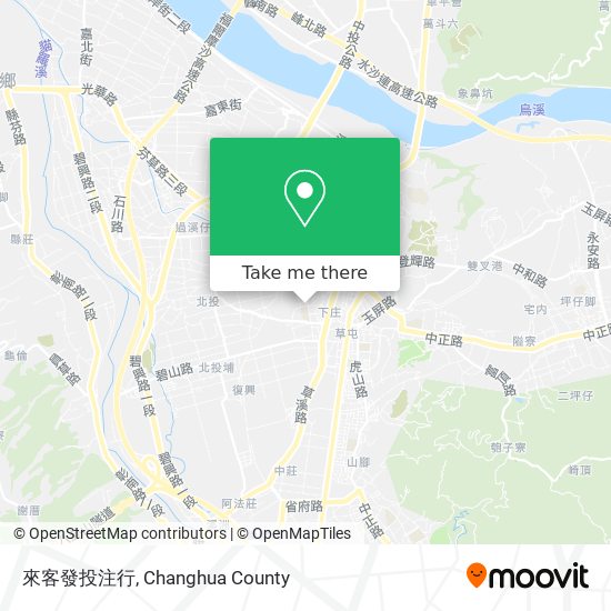 來客發投注行 map