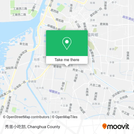 秀厝小吃部 map