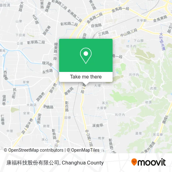 康福科技股份有限公司 map