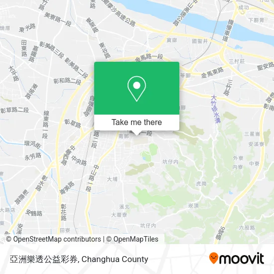 亞洲樂透公益彩券 map