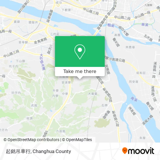 起銘吊車行地圖