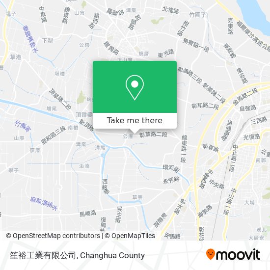 笙裕工業有限公司 map