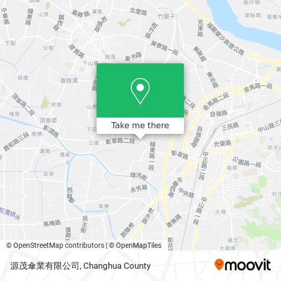 源茂傘業有限公司地圖