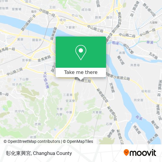 彰化東興宮 map