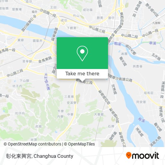 彰化東興宮地圖