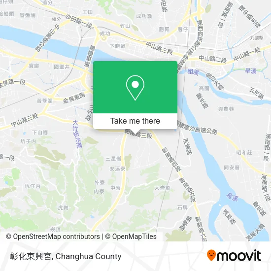 彰化東興宮 map