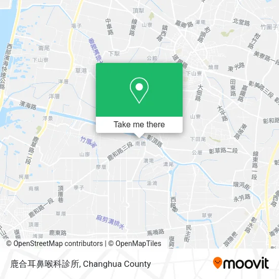 鹿合耳鼻喉科診所地圖